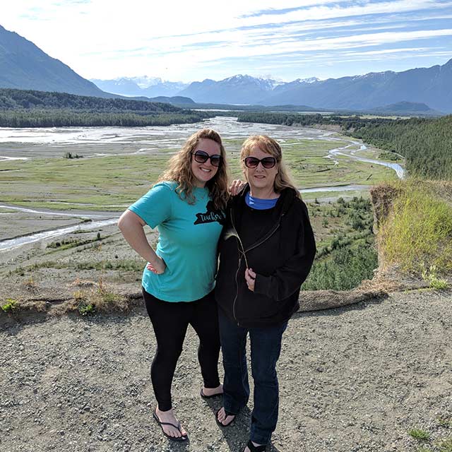 Alaska with mom