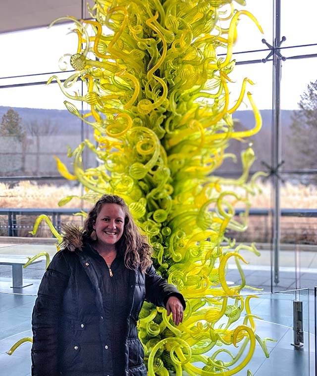 Corning Museum of Glass - Fern Green Tower
